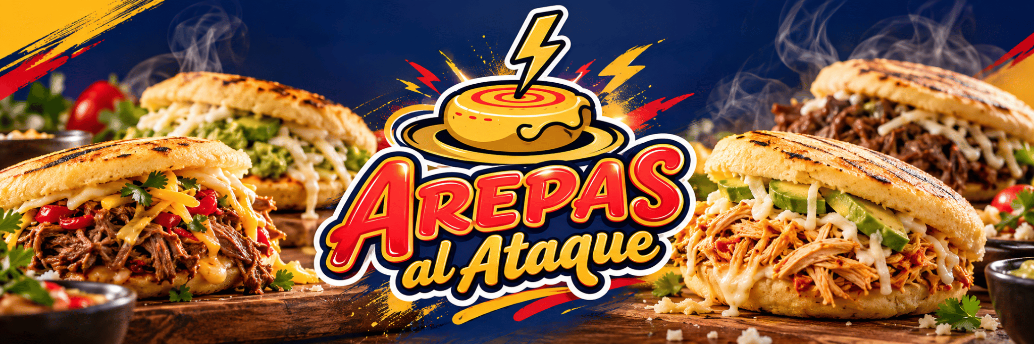 Arepas al Ataque — comida venezolana